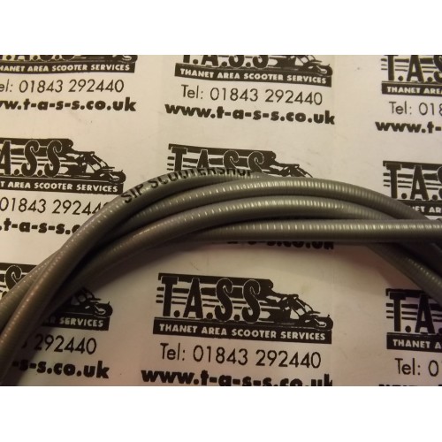thumbnail image 2 of Fortified Friction Free Cable Set For Vespa T5 Classic – Grey Teflon Speedo Cables 2 of 5
